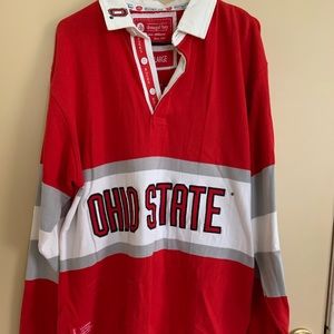 Vintage donegal bay Ohio State Rugby Shirt